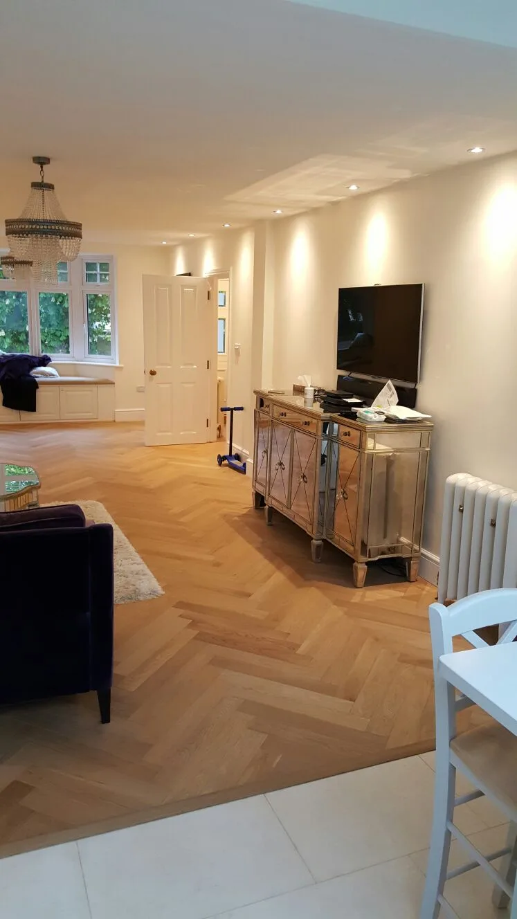 Period Property — Herringbone Parquet