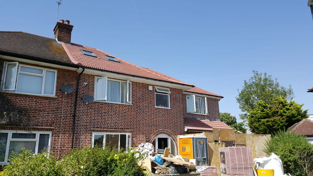 White Rendered Extension, Kingston: a photo from this project in our portfolio