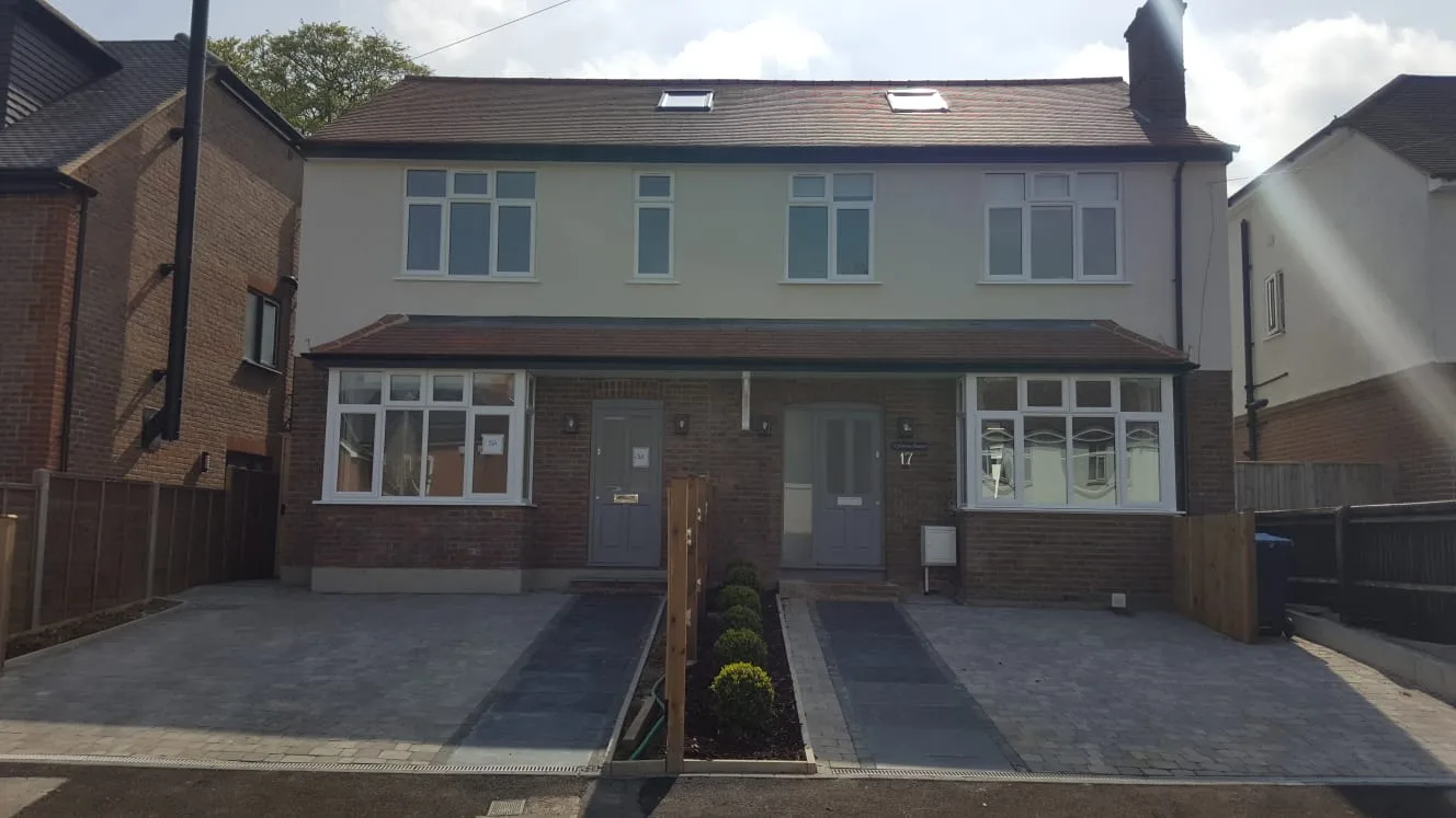 Semi-Detached New Build Pair, Surbiton: a photo from this project in our portfolio